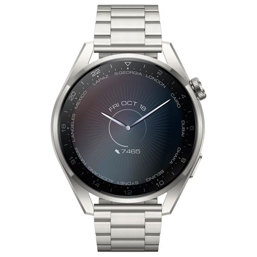 Huawei Watch 3 Pro Elite Zilver Titanium Band